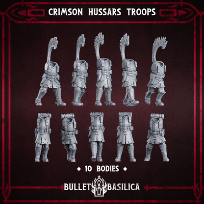 Bits - Crimson Hussars Troops