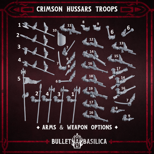 Bits - Crimson Hussars Troops