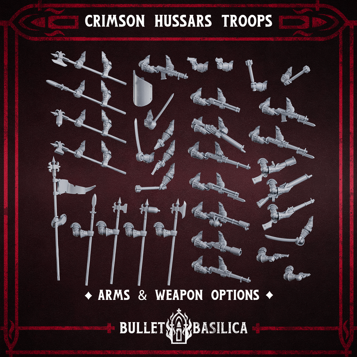 Bits - Crimson Hussars Troops
