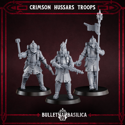 Bits - Crimson Hussars Troops