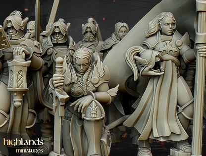 Warriors of the Lady | Gallia, the Medieval Kingdom | Highlands Miniatures