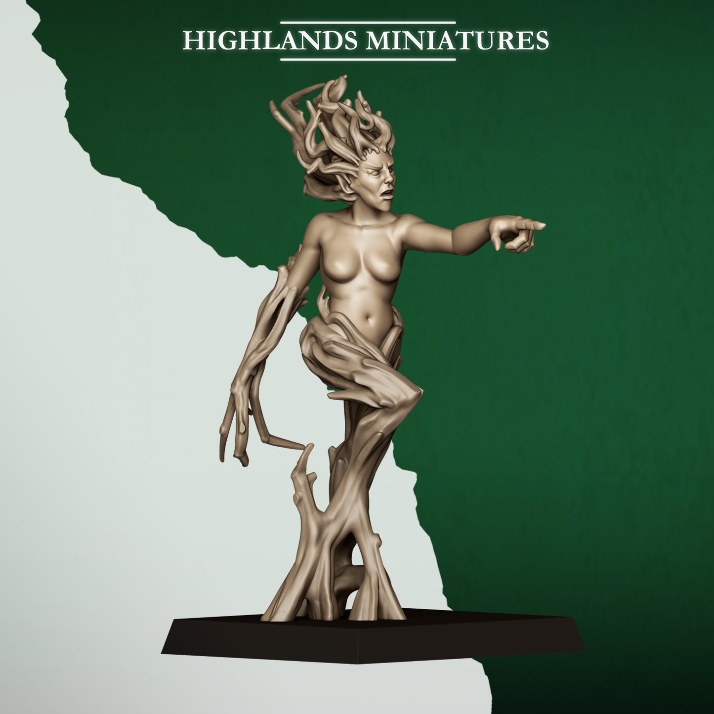 Dryads | Feral Elves | Highlands Miniatures