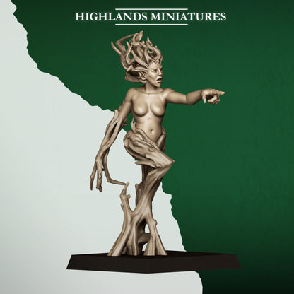 Dryads | Feral Elves | Highlands Miniatures