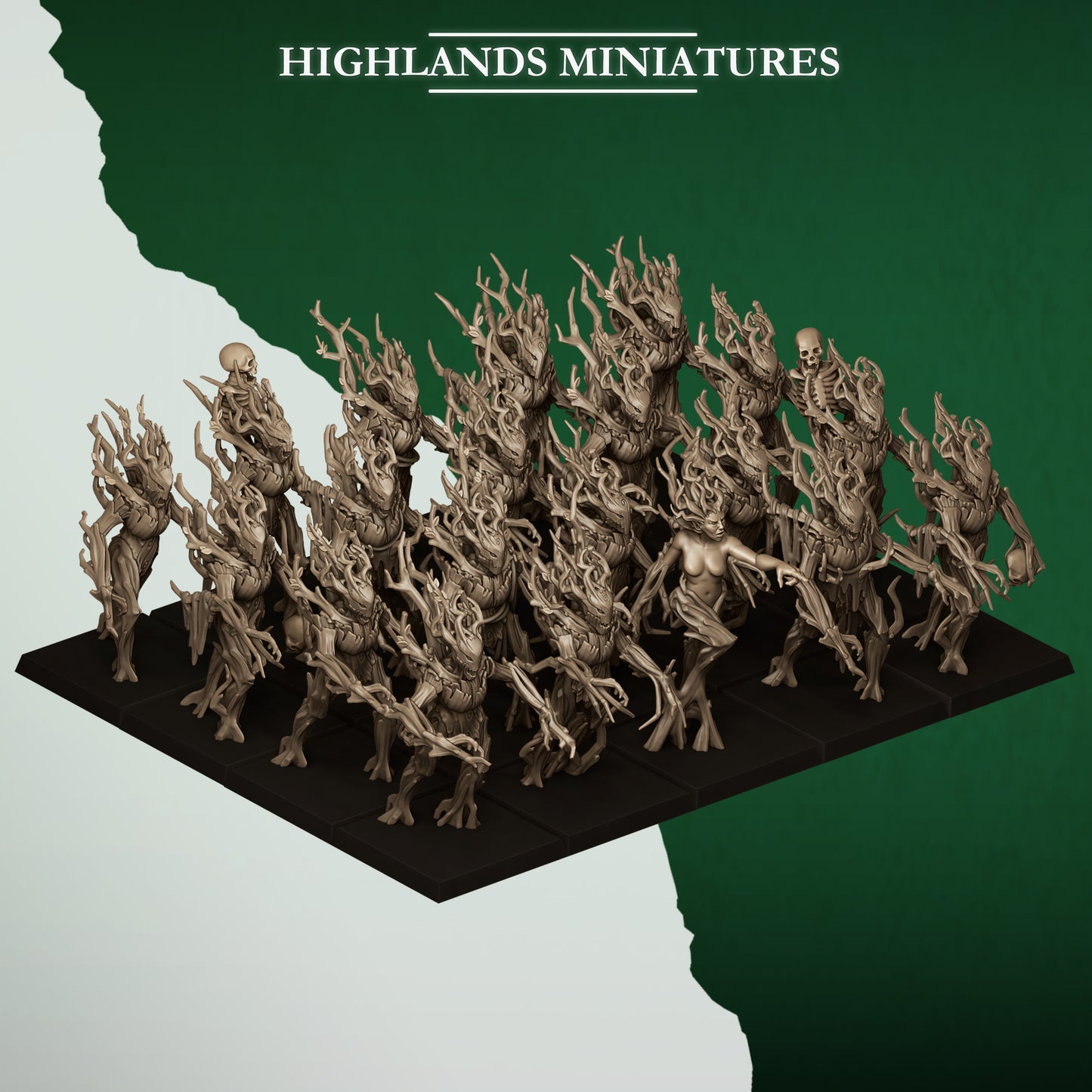 Dryads | Feral Elves | Highlands Miniatures