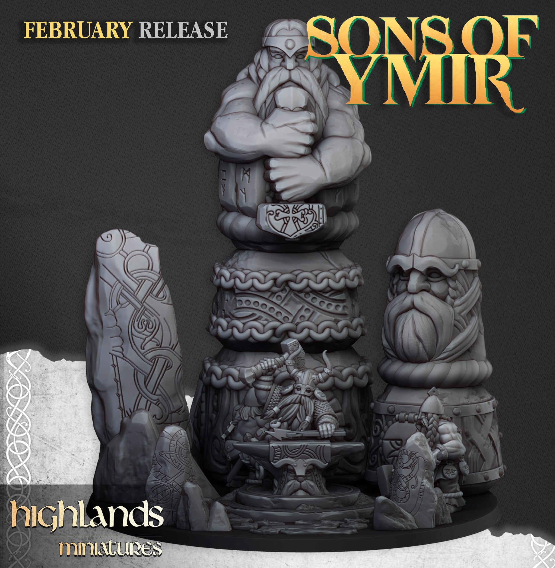 Ancient Dwarf Forge shrine with rune-etched monoliths