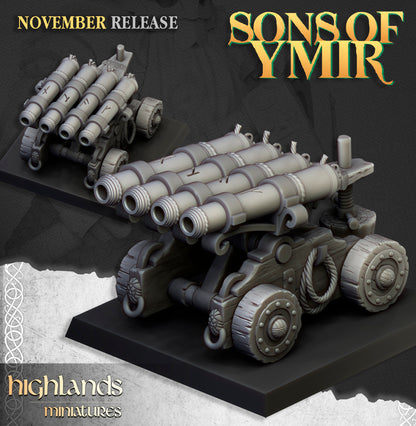 Dwarf organ gun, machine alone