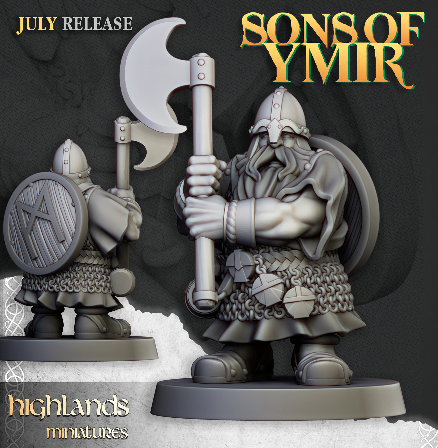 Two-Handed Dwarf Warrior pose 1