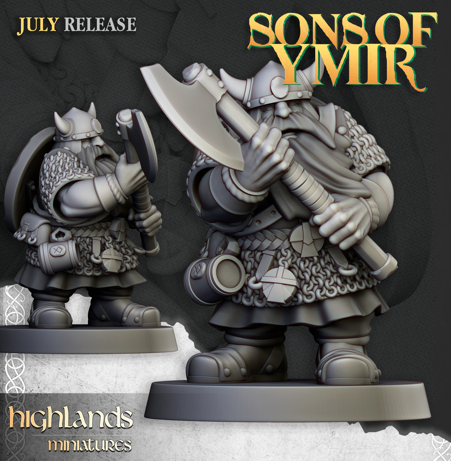 Two-Handed Dwarf Warrior pose 4