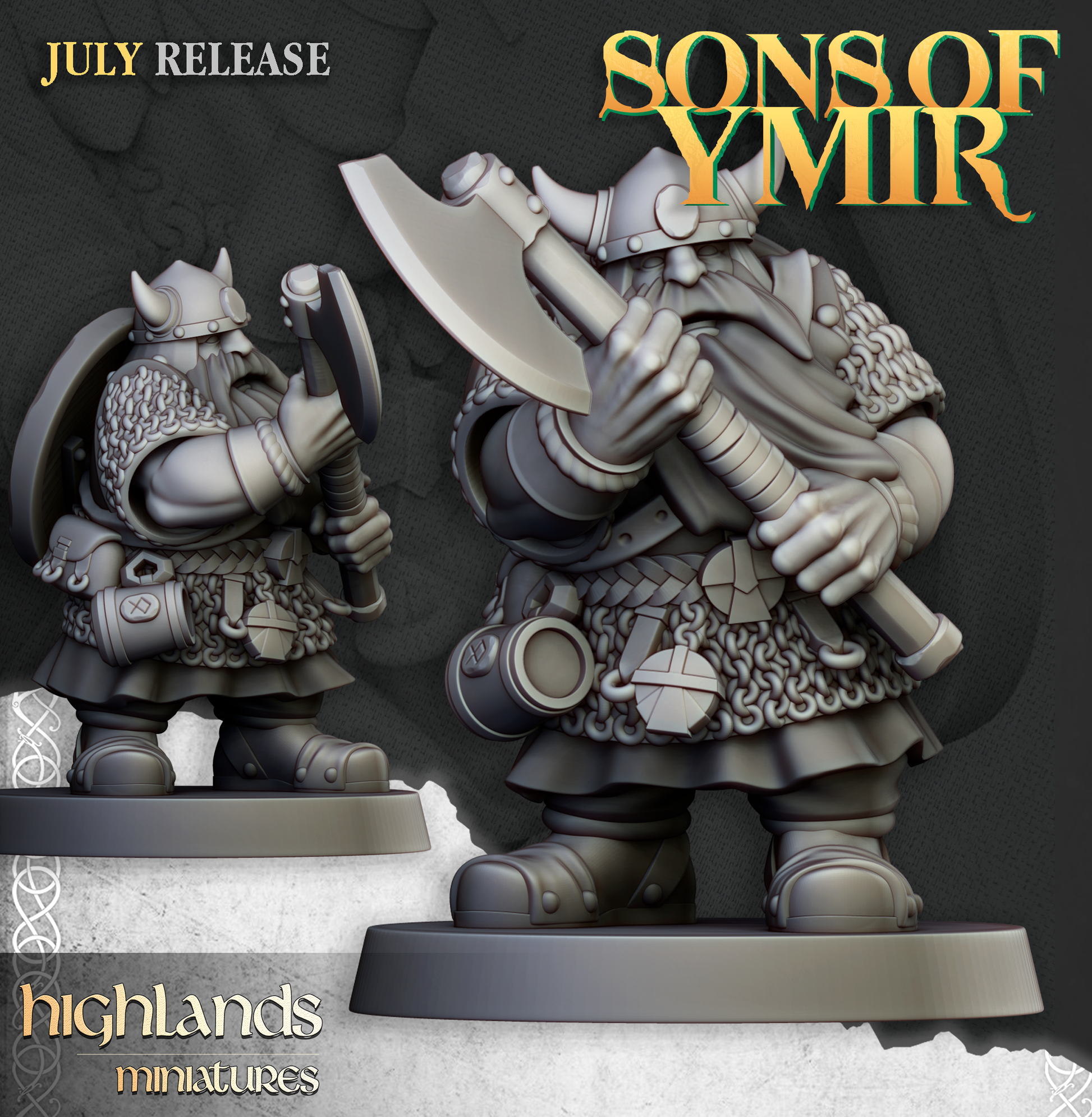 Two-Handed Dwarf Warrior pose 4