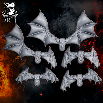 Demon Wings Backpacks