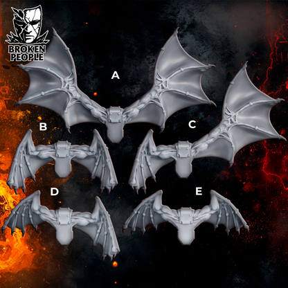 Demon Wings Backpacks