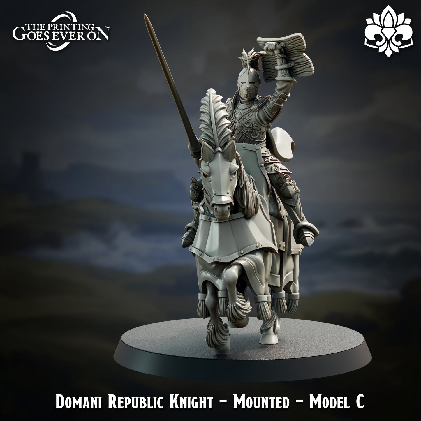 Domani Republic Knights – Mounted | Domani Republic | The Printing Goes Ever On