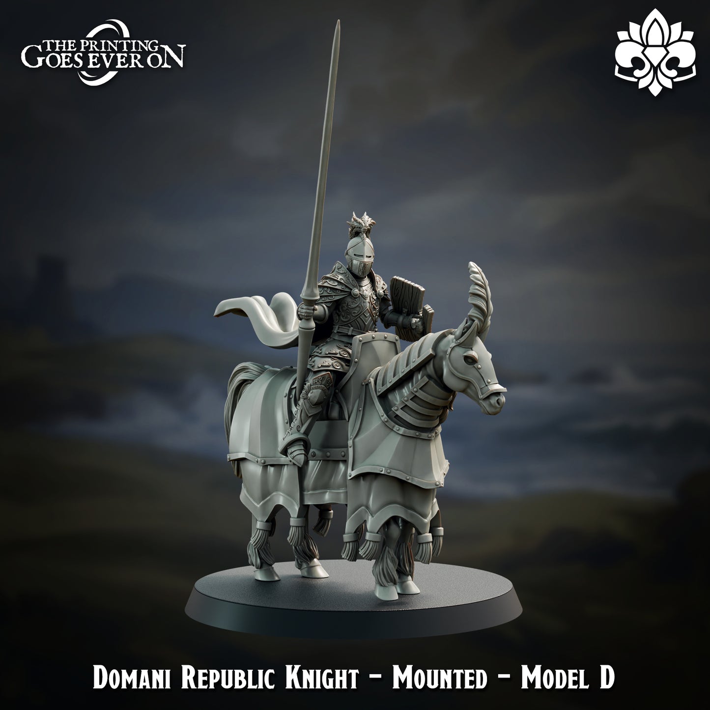 Domani Republic Knights – Mounted | Domani Republic | The Printing Goes Ever On