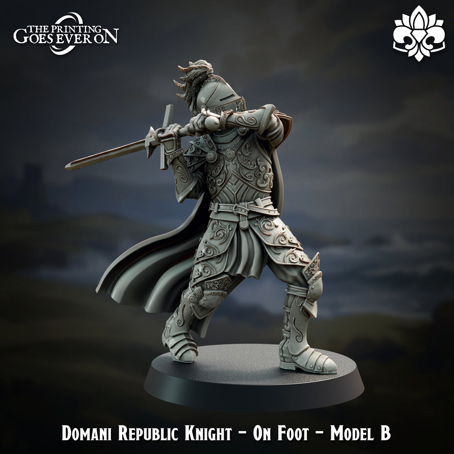 Domani Republic Knights - On Foot | Domani Republic | The Printing Goes Ever On