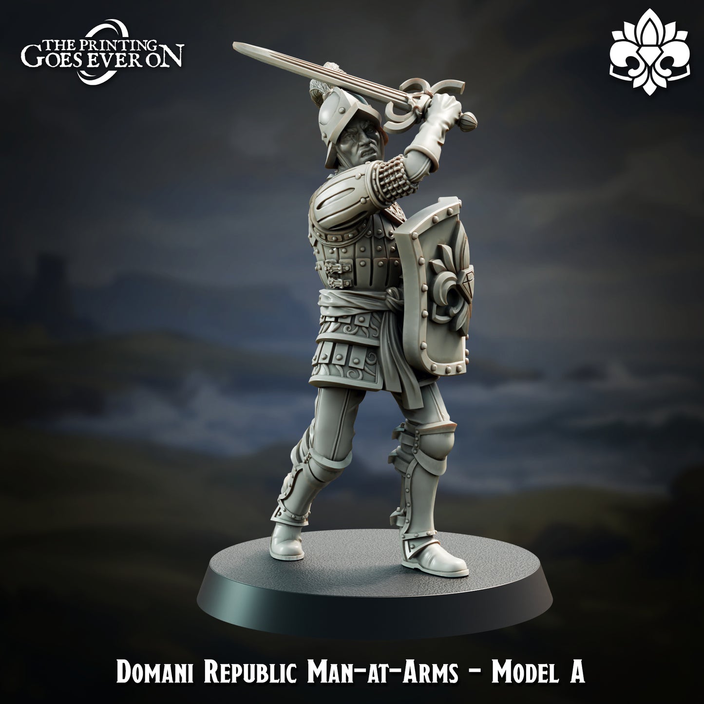 Men-at-Arms Set | Domani Republic | The Printing Goes Ever On