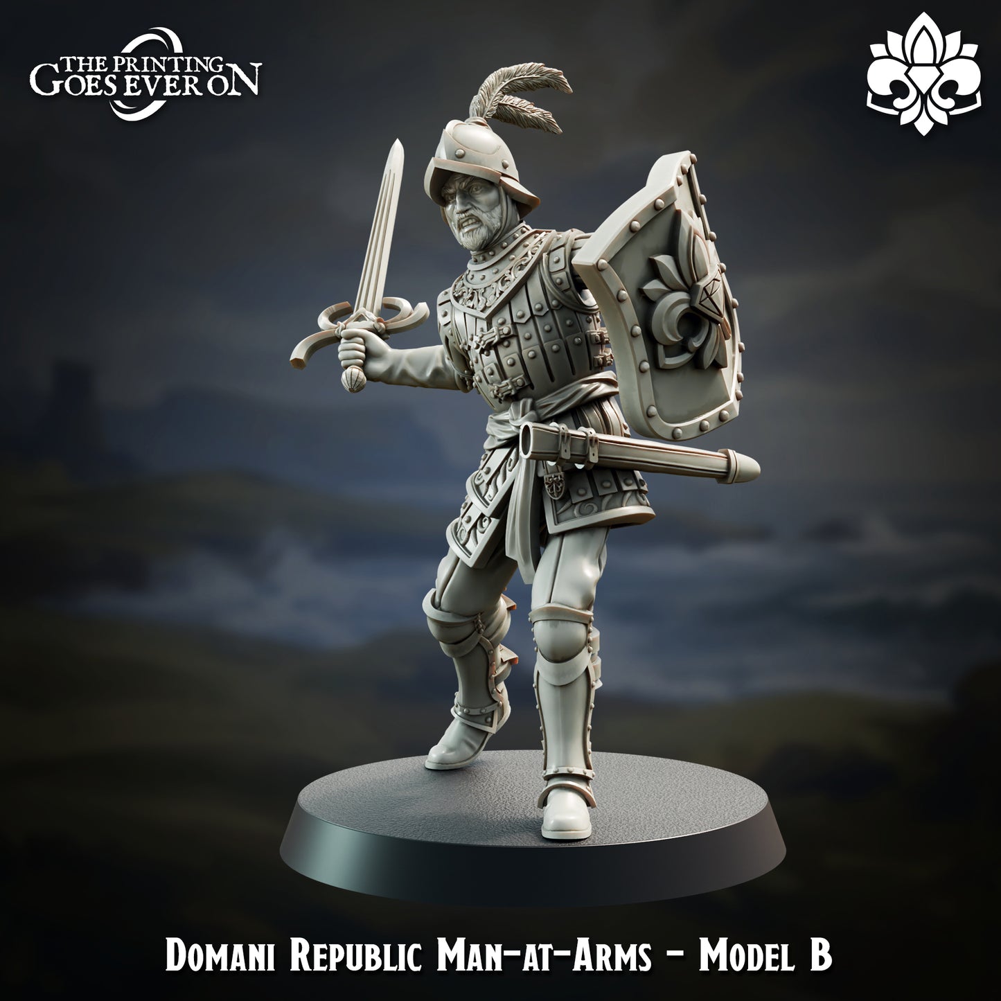 Men-at-Arms Set | Domani Republic | The Printing Goes Ever On