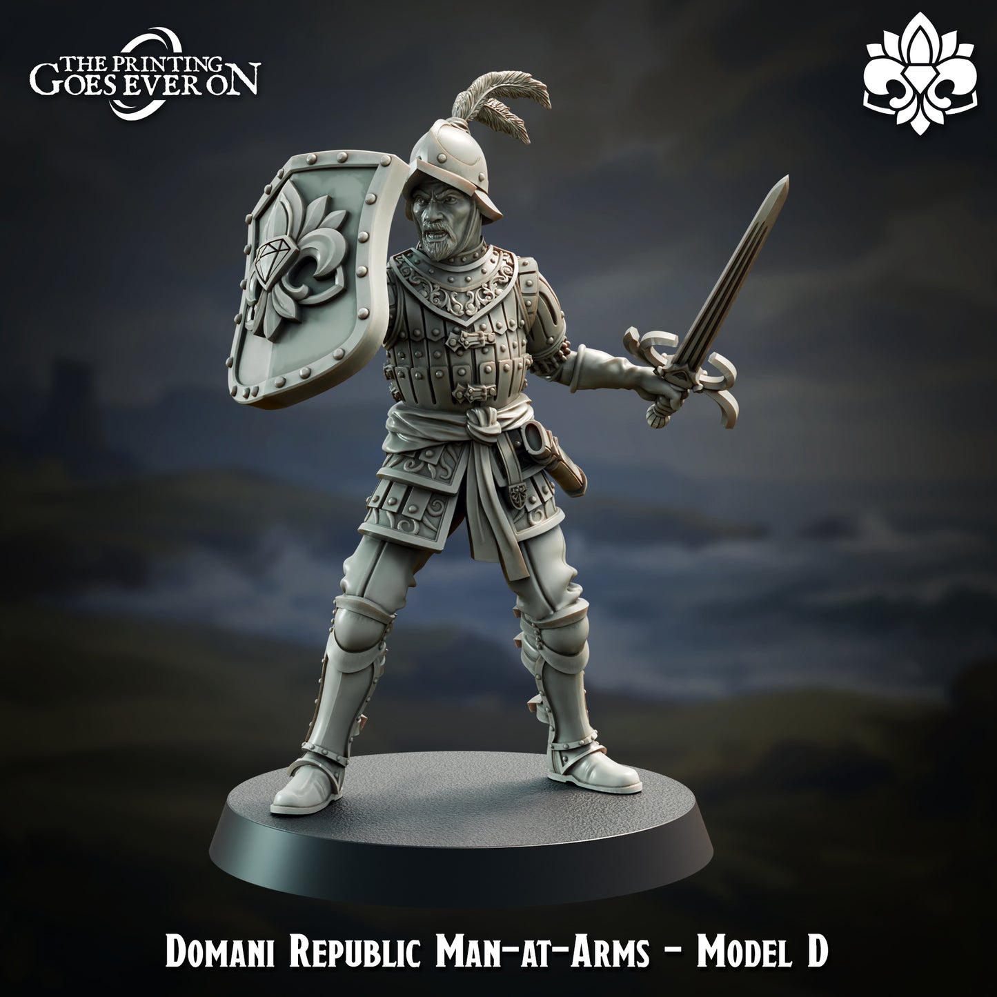 Men-at-Arms Set | Domani Republic | The Printing Goes Ever On