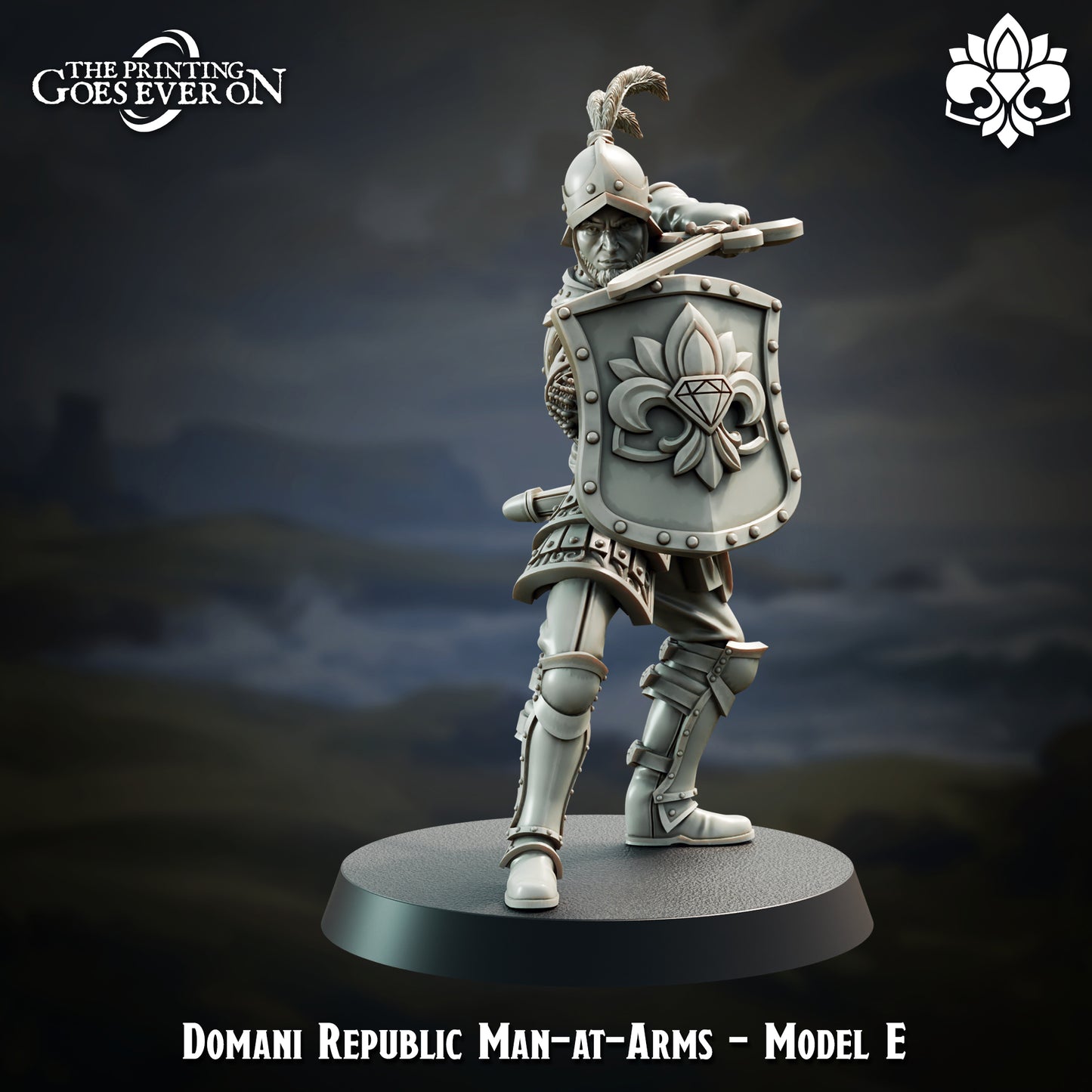 Men-at-Arms Set | Domani Republic | The Printing Goes Ever On