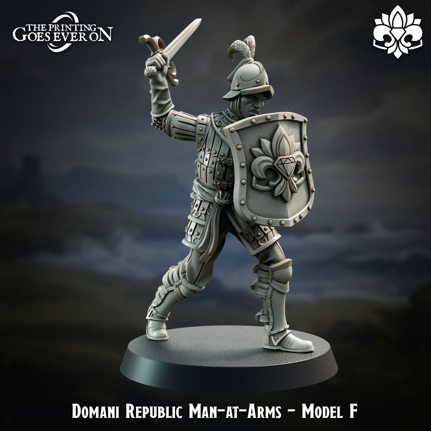 Men-at-Arms Set | Domani Republic | The Printing Goes Ever On