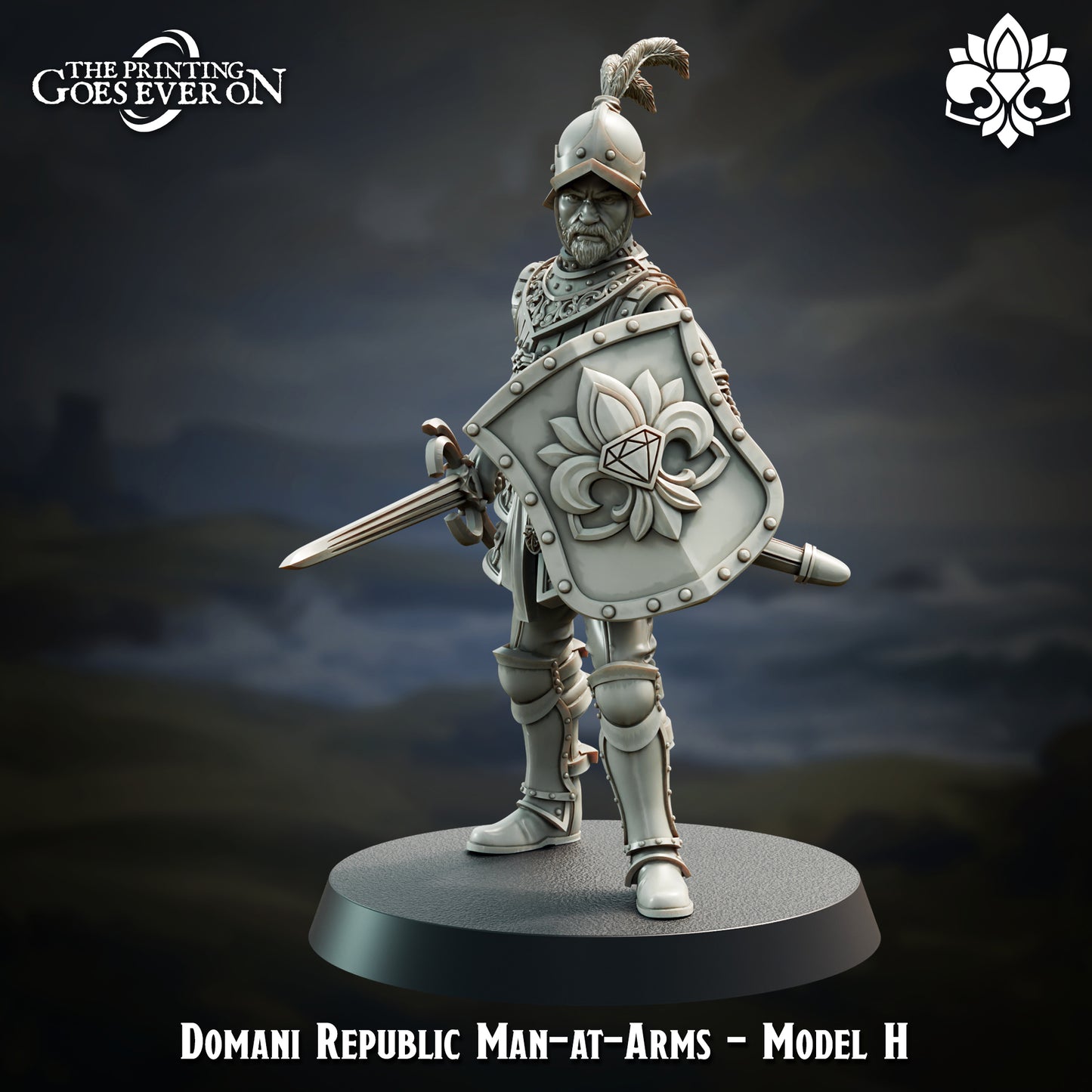 Men-at-Arms Set | Domani Republic | The Printing Goes Ever On