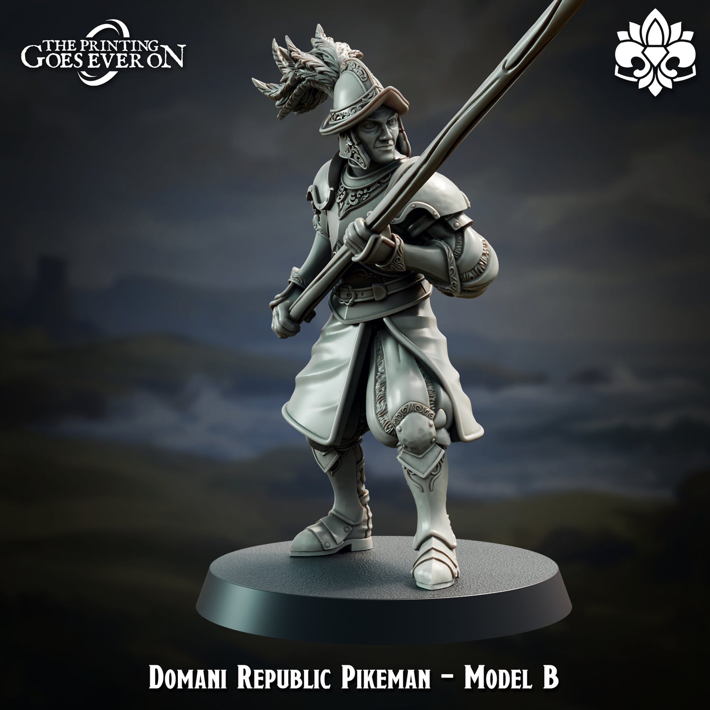Pikemen Set | Domani Republic | The Printing Goes Ever On