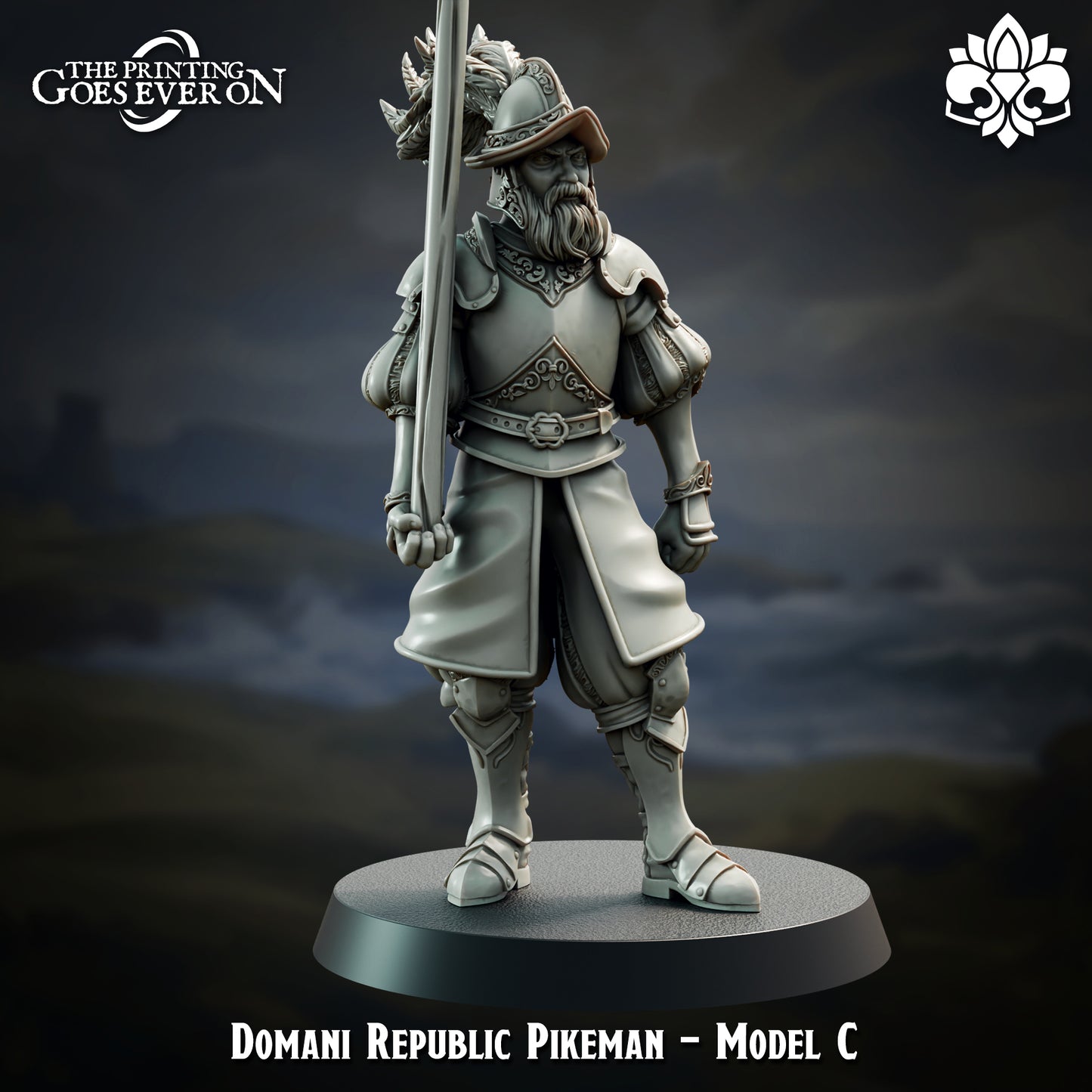 Pikemen Set | Domani Republic | The Printing Goes Ever On