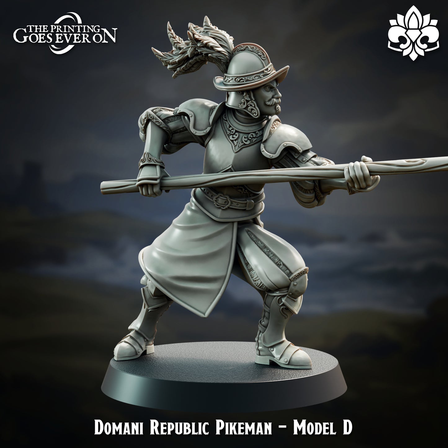 Pikemen Set | Domani Republic | The Printing Goes Ever On
