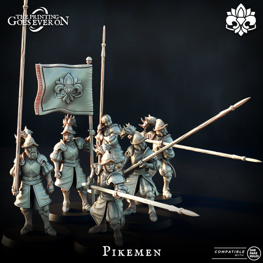 Pikemen Set | Domani Republic | The Printing Goes Ever On