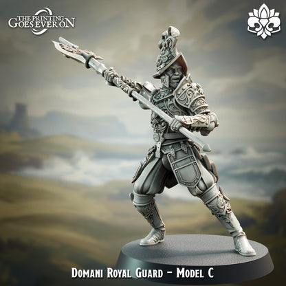 Domani Royal Guards | Domani Republic | The Printing Goes Ever On