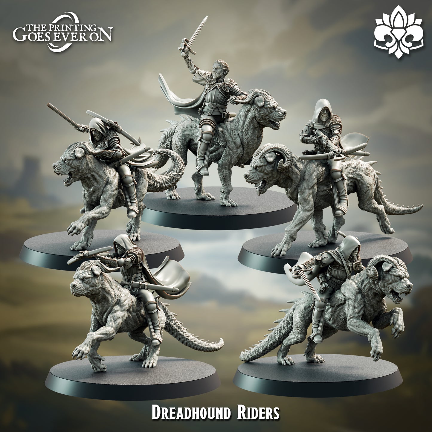 Dreadhound Riders | Domani Republic | The Printing Goes Ever On