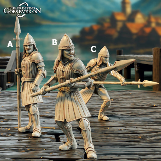 Driftport Spearmen | Driftport Town | The Printing Goes Ever On