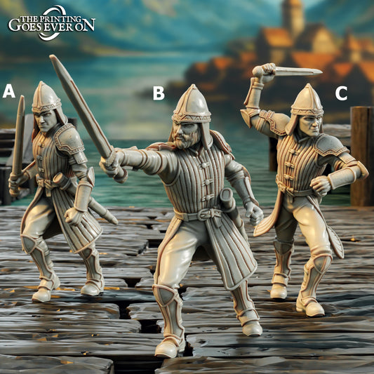 Driftport Swordsmen | Driftport Town | The Printing Goes Ever On