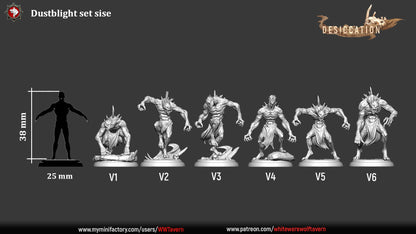Dustblights Set | Desiccation | White Werewolf Tavern