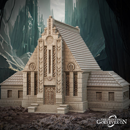 Dwarven Hall | Tales of the Deep |  MESBG | The Printing Goes Ever On