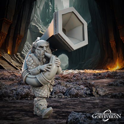 Dwarven Command Group | Tales of the Deep | MESBG | The Printing Goes Ever On