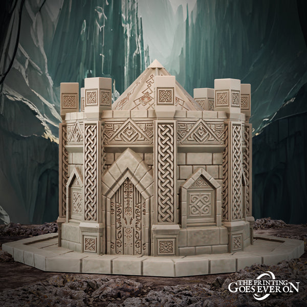 Dwarven House | Tales of the Deep |  MESBG | The Printing Goes Ever On