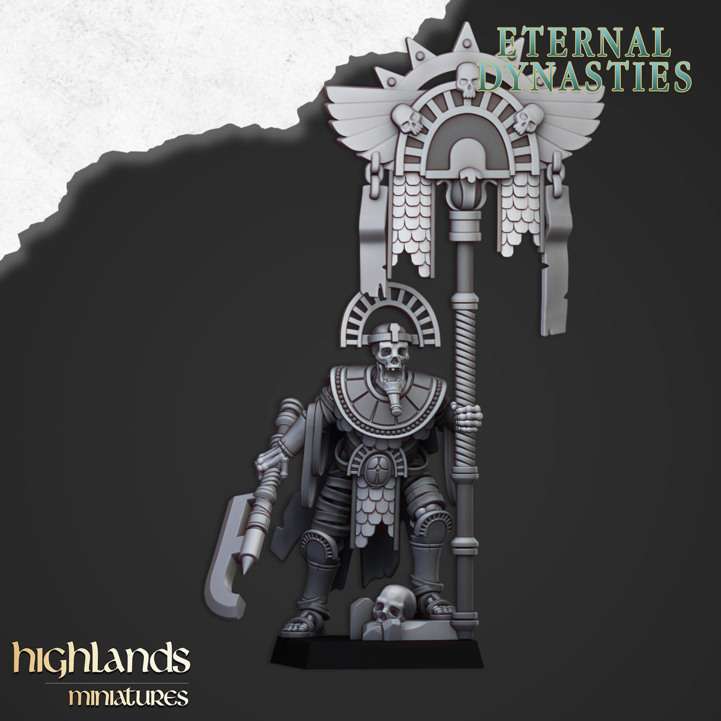 Eternal Pharaoh's Banner | Eternal Dynasties | Highlands Miniatures