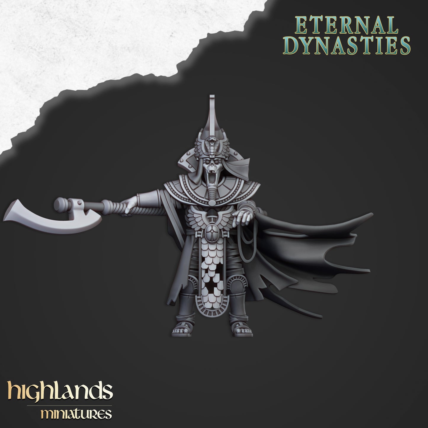 Eternal Pharaoh Chariot | Eternal Dynasties | Highlands Miniatures