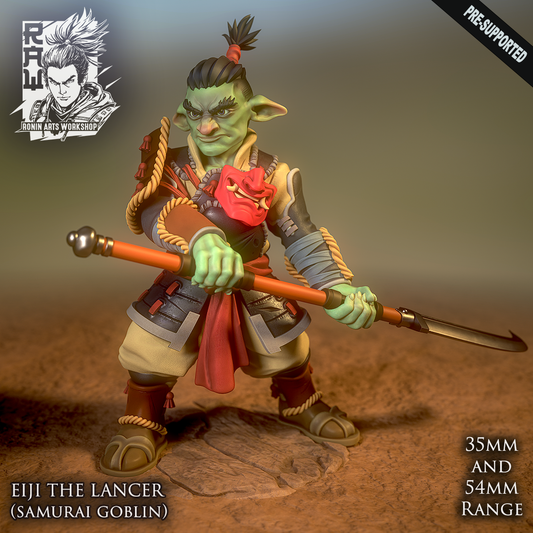 Eiji - Goblin Samurai Lancer