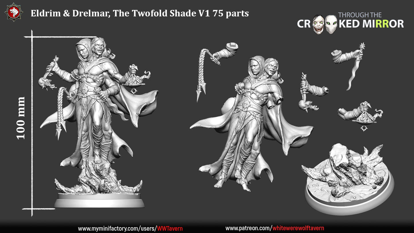 Eldrim & Drelmar, The Twofold Shade | Through the Crooked Mirror | White Werewolf Tavern