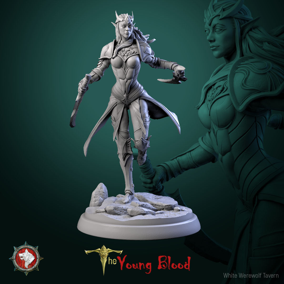 Elven Female Warriors Set | The Young Blood | White Werewolf Tavern