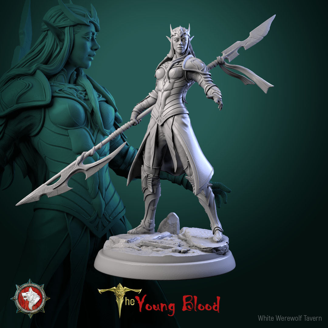Elven Female Warriors Set | The Young Blood | White Werewolf Tavern