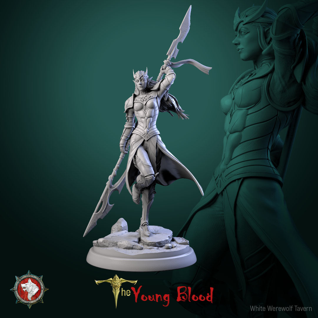 Elven Female Warriors Set | The Young Blood | White Werewolf Tavern