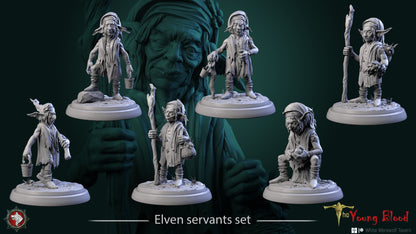 Elven Servants Set | The Young Blood | White Werewolf Tavern