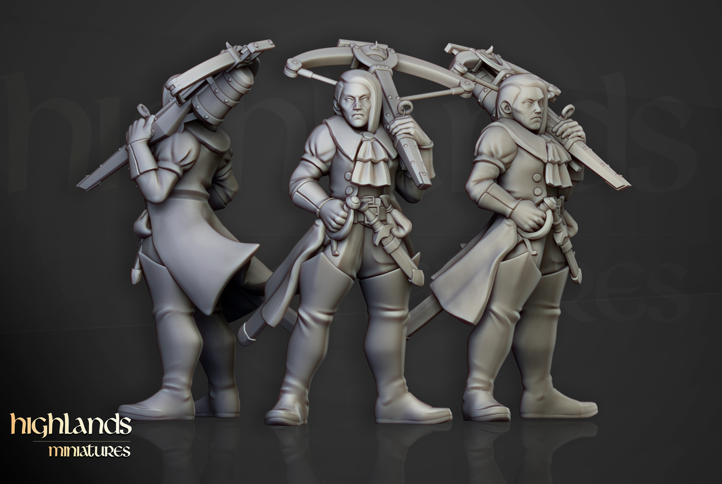 Female Witch Hunter | Sunland, Empire of the Sun | Highlands Miniatures