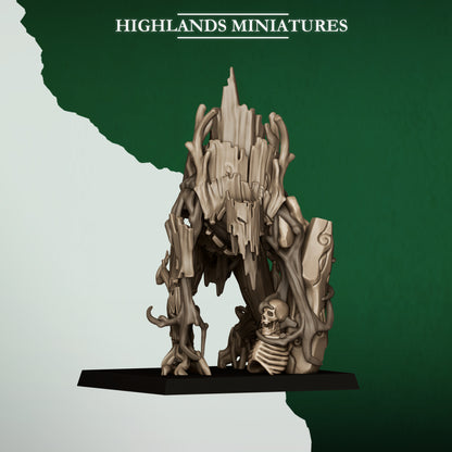 Forest Golems / Treants | Feral Elves | Highlands Miniatures