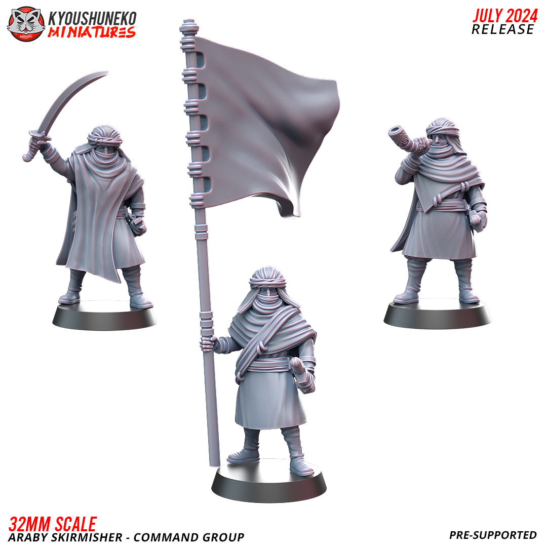 Araby Skirmisher Command Group | Kyoushuneko – Coveted Forge