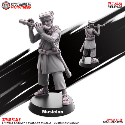 Chinese Cathay Peasant Militia Command Group