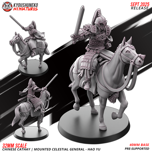 Mounted Celestial Sword General Hao Yu