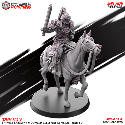 Mounted Celestial Sword General Hao Yu